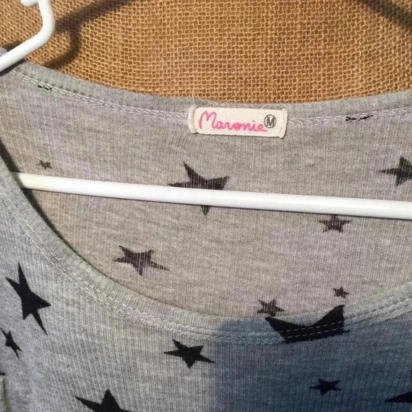 Maroni tiered babydoll top b4 - Picture 3 of 4